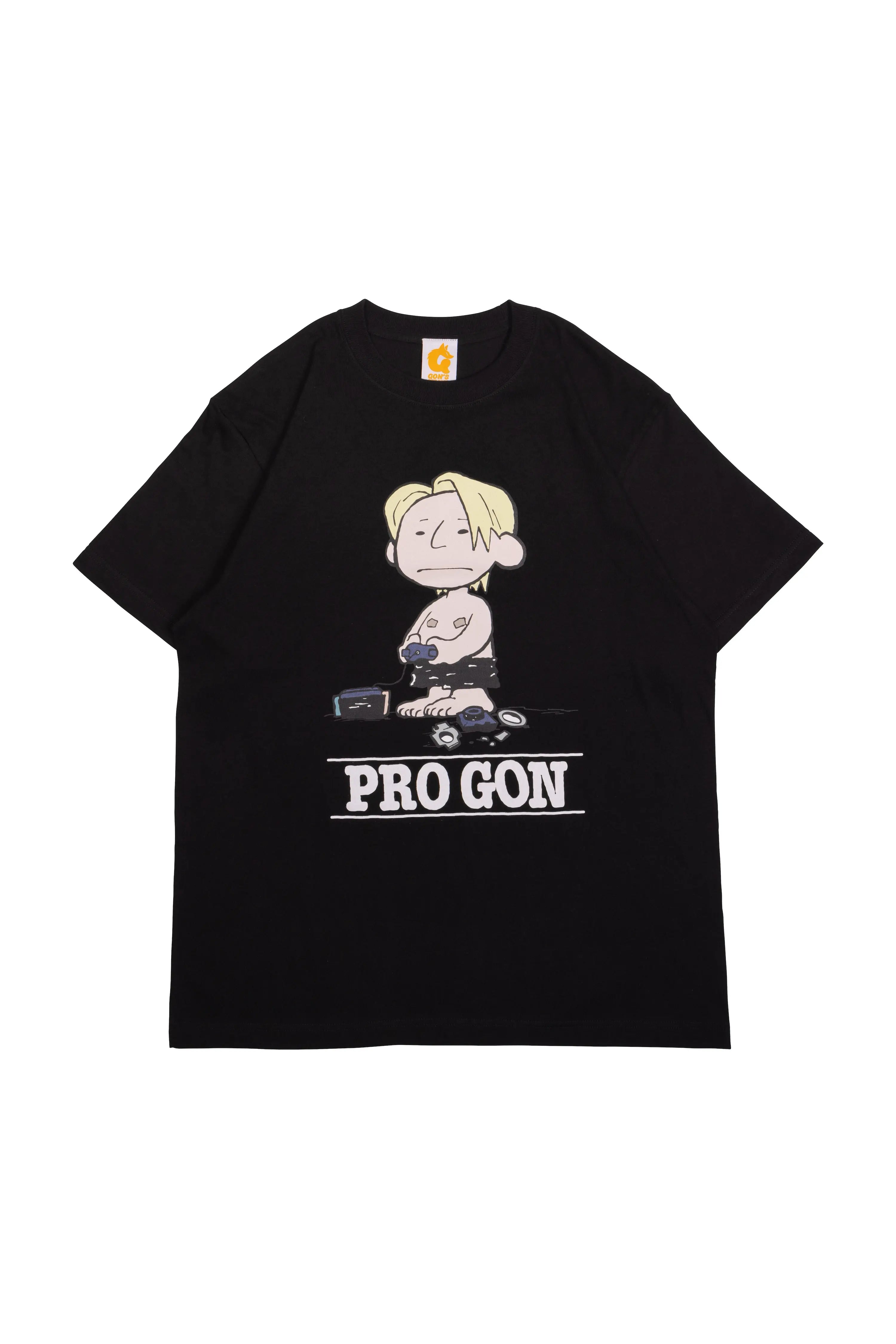 PRO GON Tシャツ / ブラック