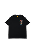 朝ごはんチャンネルTシャツ-カレーパン- / ブラック